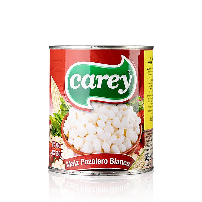 Pozole Corn, hvide majskorn, forkogte (Cacahuazintle), 860 g
