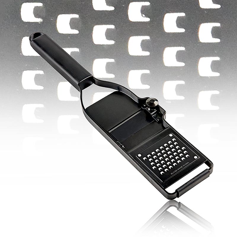 Microplane Black Sheep-rivejern, Trüffel Profi 2-i-1, 1 stk
