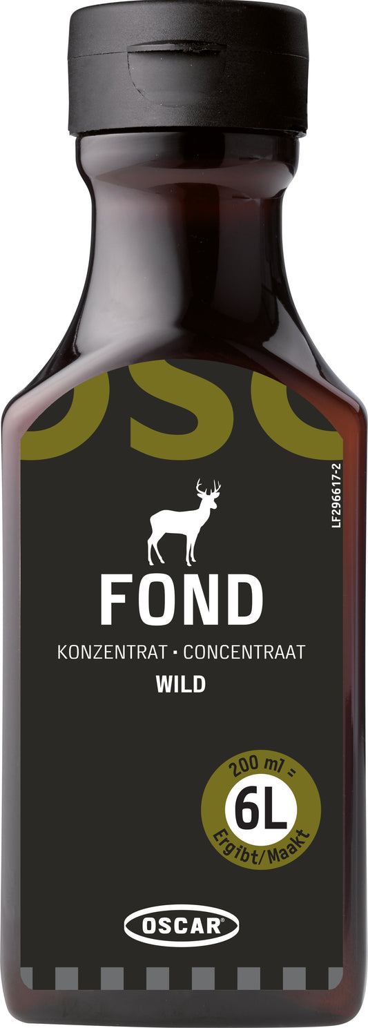 Oscar-koncentrat vildtfond, flydende, glutenfri (til ca. 10 l), 200 ml