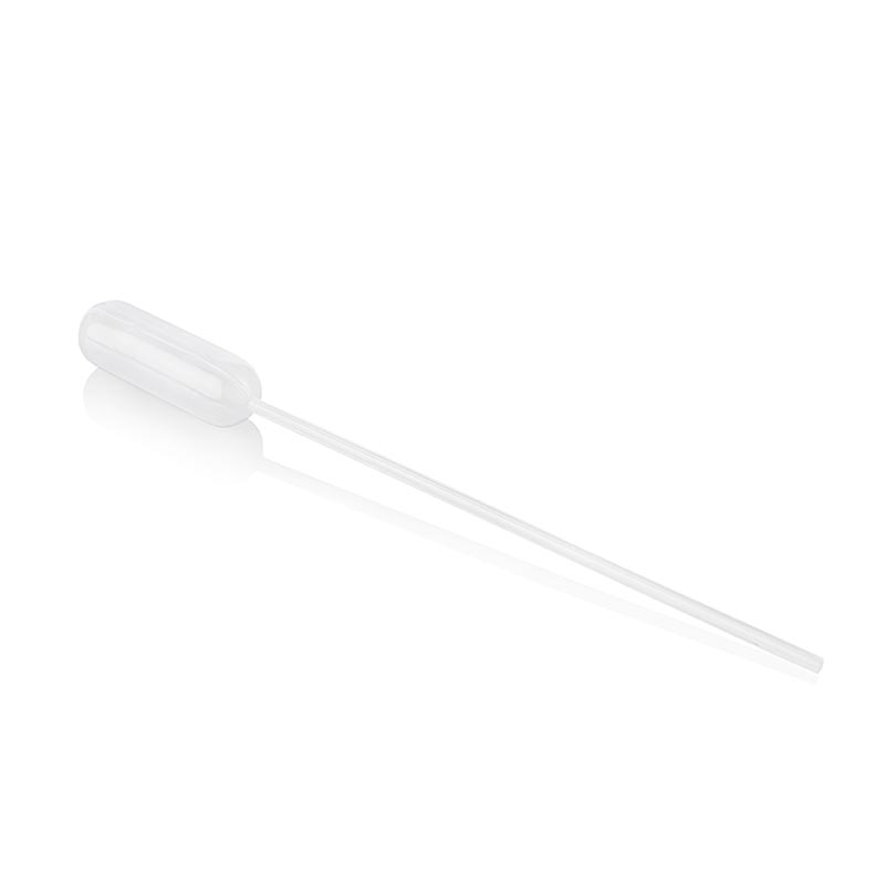 Pasteurpipette, plast, 15,5 cm, 4,5 ml, uden skala, 100% Chef, 100 stk
