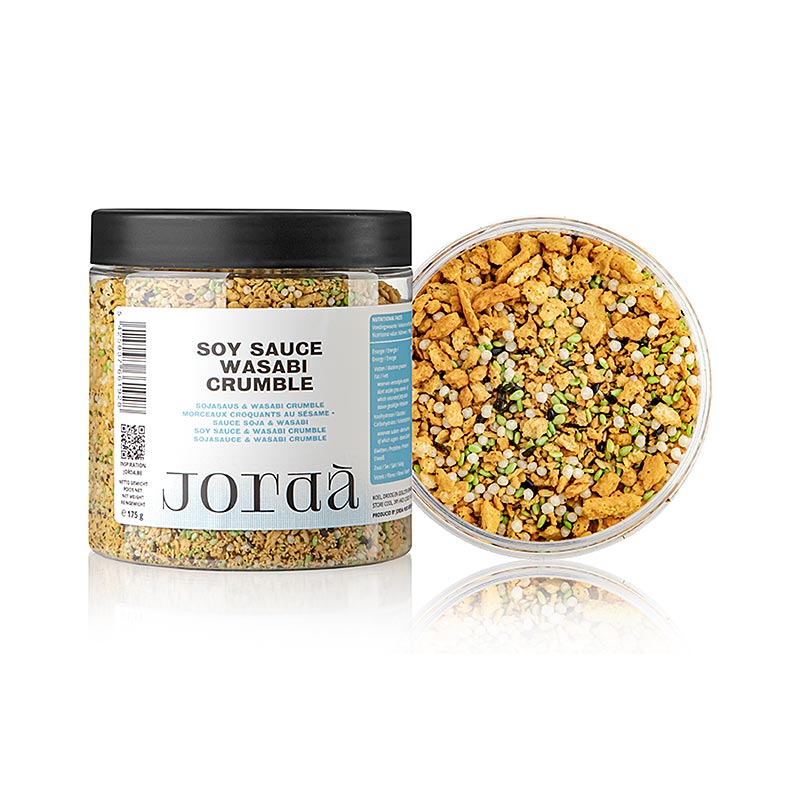 Jorda Crumble Soy Sauce & Wasabi, sojasovs, wasabi & brødkrummer, 175 g