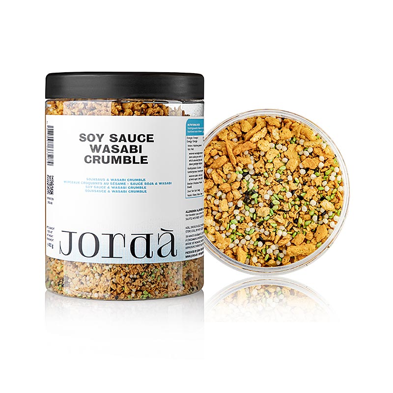 Jorda Crumble Soy Sauce & Wasabi, sojasovs, wasabi & brødkrummer, 400 g