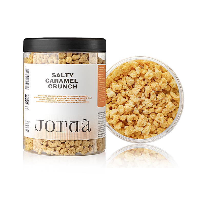 Jorda Crunch Salty Caramel, kiks med karamelsmag, 400 g