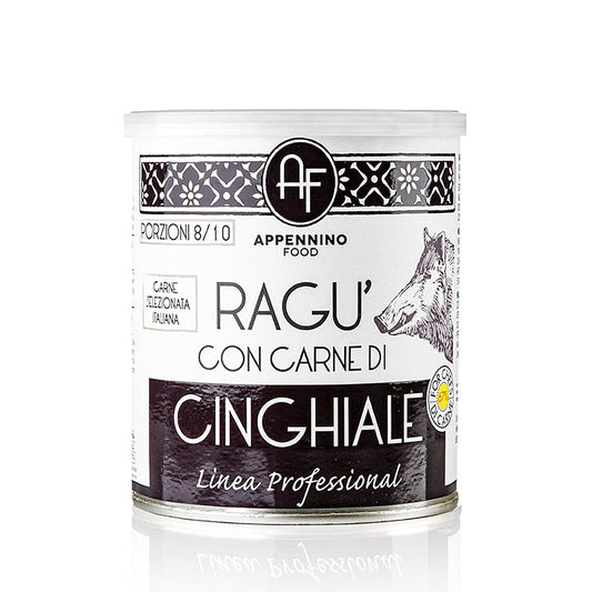 Ragù af vildsvin, Appennino (Chinghiale), 800 g