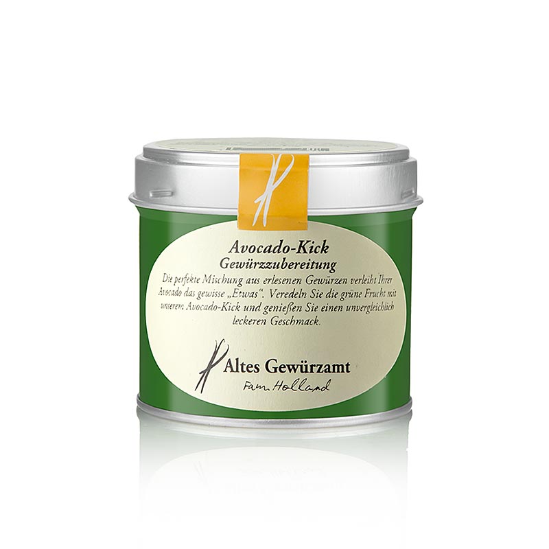 Avocado-Kick, krydderiblanding, Altes Gewürzamt, 70 g