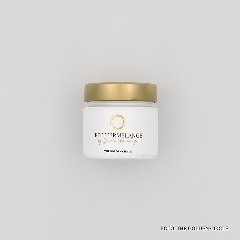 THE GOLDEN CIRCLE - Peberblanding med pakis. Krystalsalt af Sascha Stemberg, 60 g