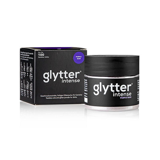 glytter "intense Purple Rain", glimmerpulver til fødevarer, (lilla/violet), 10 g