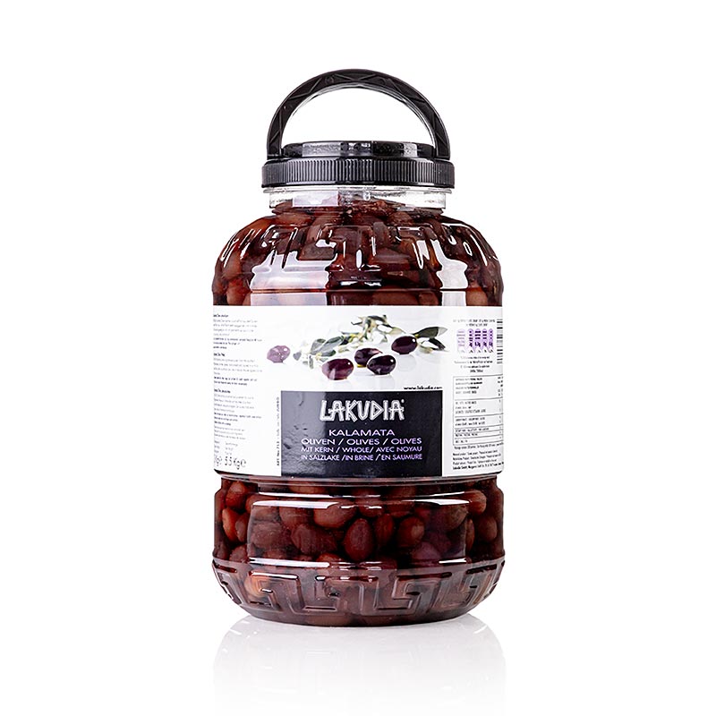 Kalamata-oliven "Jumbo", med sten, Lakudia, 5,5 kg