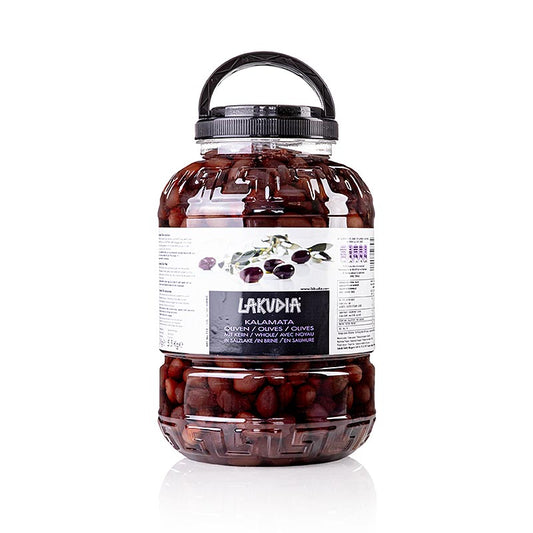 Kalamata-oliven "Jumbo", med sten, Lakudia, 5,5 kg