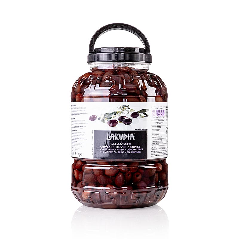 Kalamata-oliven "Extra Gross", uden sten, Lakudia, 5,5 kg
