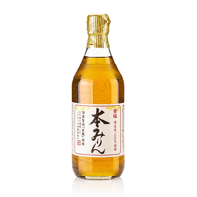 Mirin Hon – sød risvin, alkoholisk krydderi, 13 % vol., Japan, 500 ml