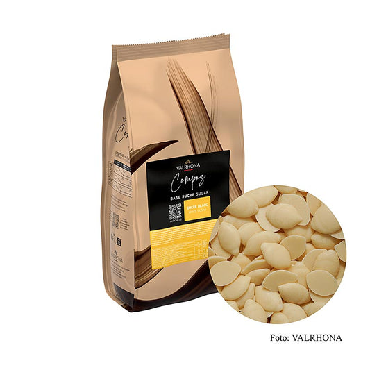 Valrhona Compoz chokolade – sukker-kakaosmør-base, callets, 3 kg