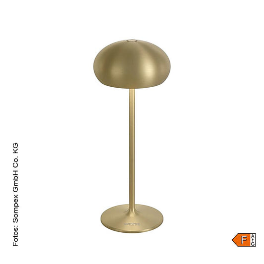 Bordlampe "PEBBLE", med batteri, 23x9,2 cm, 1 St