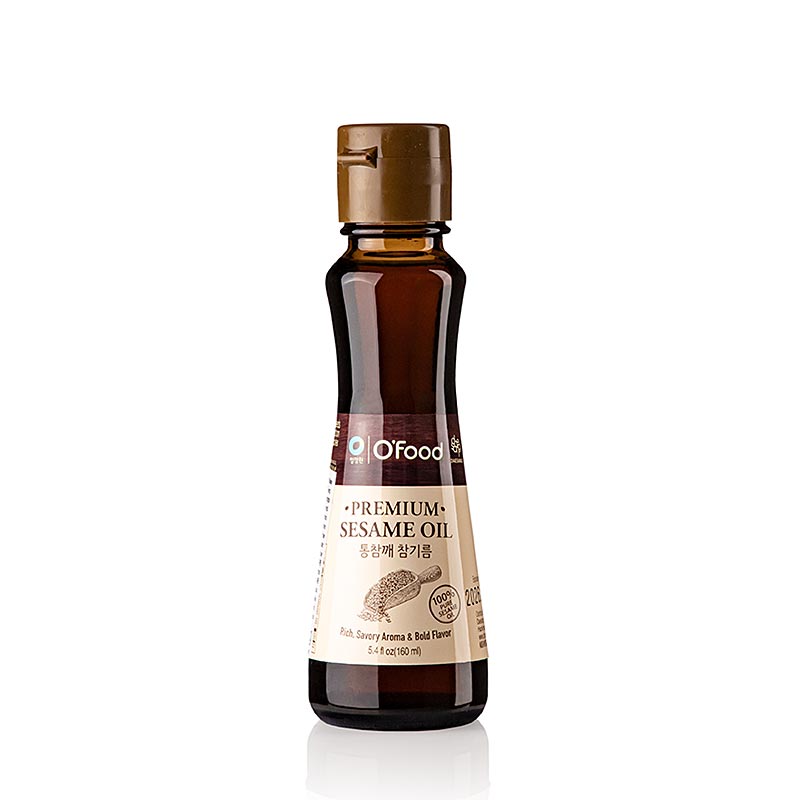 Sesamolie, ristet, Chung Jung One, 160 ml