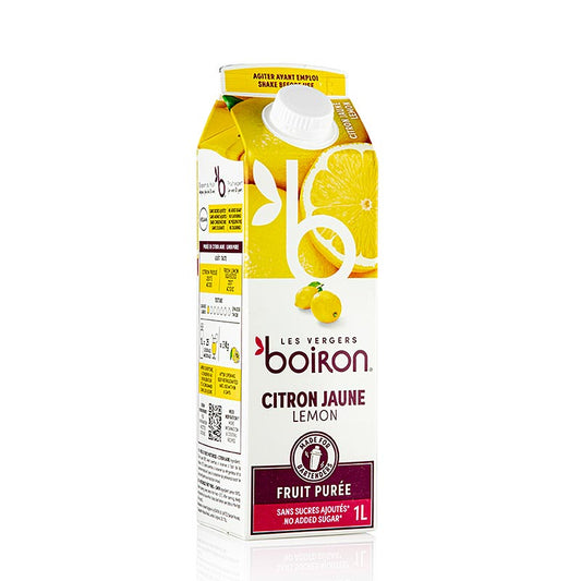 Boiron citronpuré, pasteuriseret, 1 l