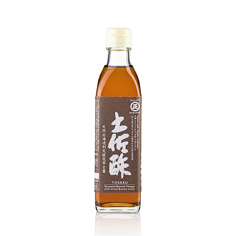 Tosazu Dashi-eddike, japansk krydderisauce, Marusho, Japan, 300 ml