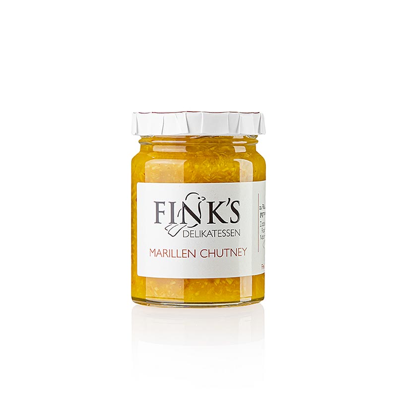 Abrikoschutney, med karry og kokos, Fink´s Delikatessen, 105 g