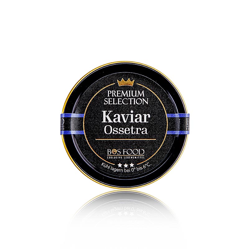 CHEF FOOD Premium Selection - Ossetra (gueldenstaedtii), akvakultur, uden konser, 50 g