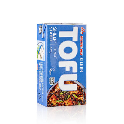 Silketyk tofu, fast, blå (Mori-Nu), Morinaga, 307 g