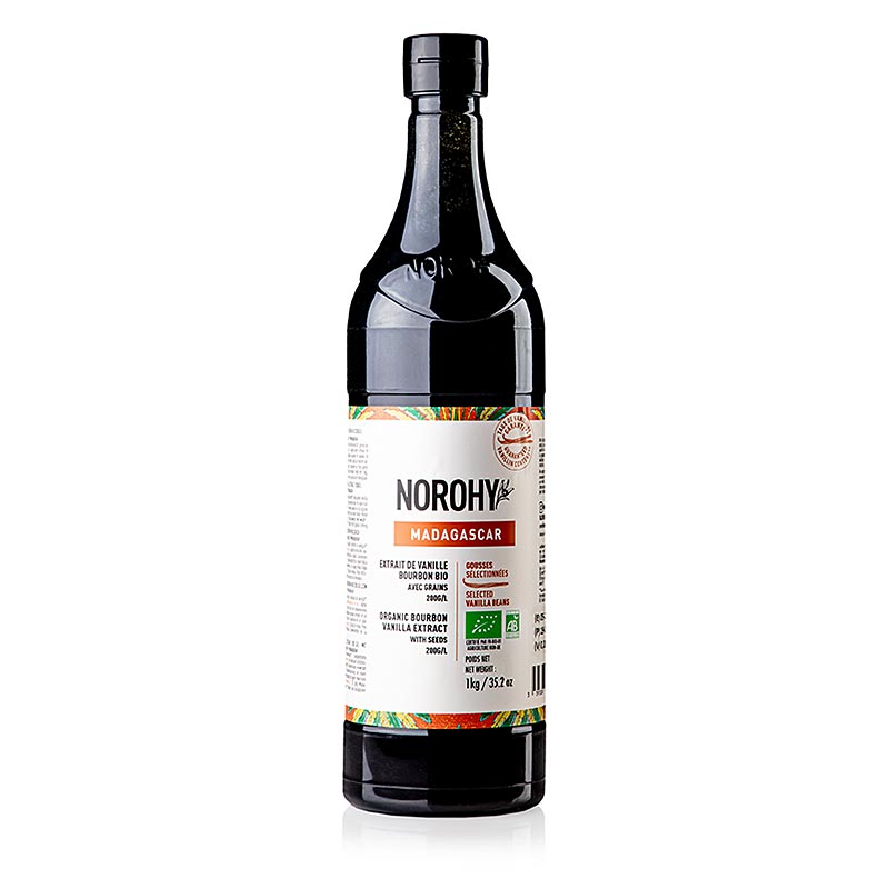 Norohy – Vaniljeekstrakt fra Madagaskar, med frø, økologisk, 1 kg