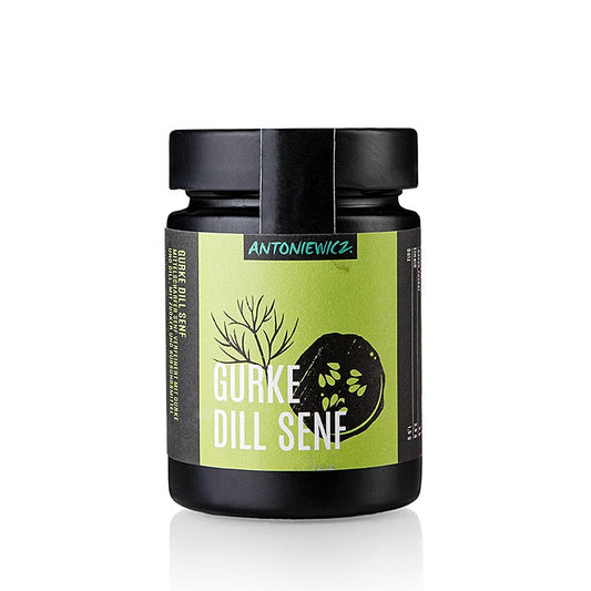 Heiko Antoniewicz - Agurk-dild-sennep, medium stærk sennep med agurk og dild, 180 ml