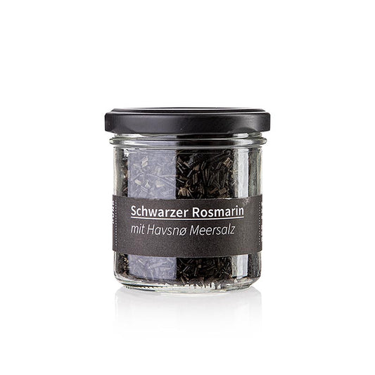 Fermenteret sort rosmarin med Havsnø havsalt, Krautpunk, 60 g