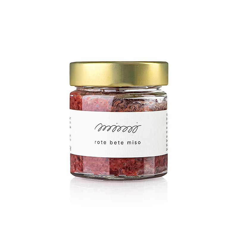 mimi ferments - rødbede-miso, krydderipasta med rødbede, økologisk, 200 g