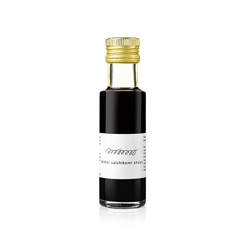 mimi ferments - spelt saishikomi shoyu, dobbeltfermenteret sojasovs, økologisk, 100 ml