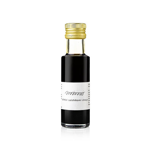mimi ferments - spelt saishikomi shoyu, dobbeltfermenteret sojasovs, økologisk, 100 ml