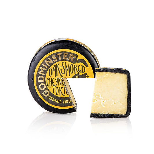 Smoked Cheyneys Fortune – røget cheddar, hård ost, Godminster, økologisk, 200 g