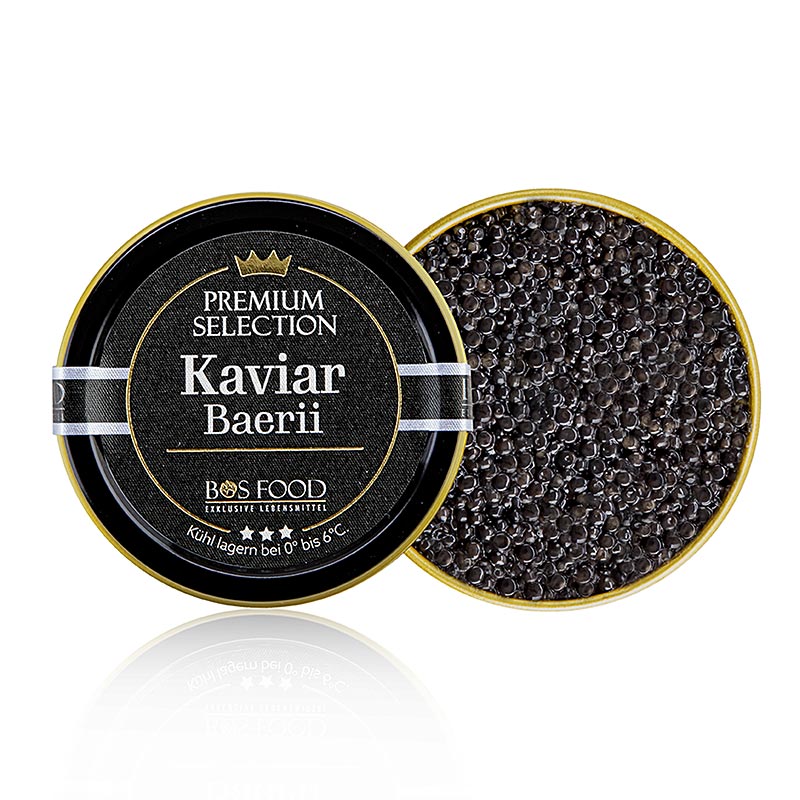 CHEF FOOD Premium Selection - Baerii-kaviar (baerii), akvakultur, uden konserver, 30 g