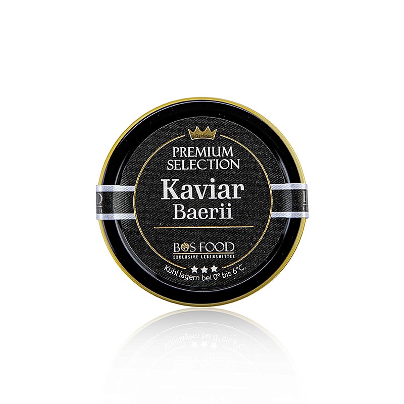 CHEF FOOD Premium Selection - Baerii-kaviar (baerii), akvakultur, uden konserver, 50 g