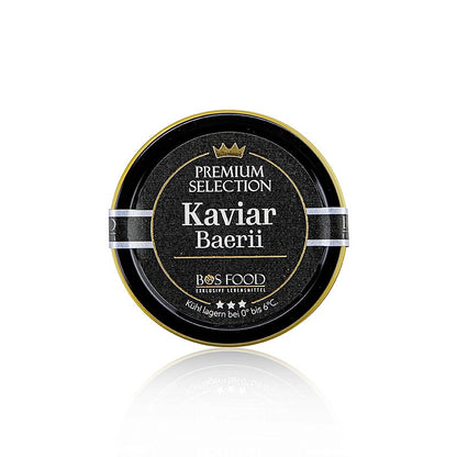 CHEF FOOD Premium Selection - Baerii-kaviar (baerii), akvakultur, uden konserver, 50 g