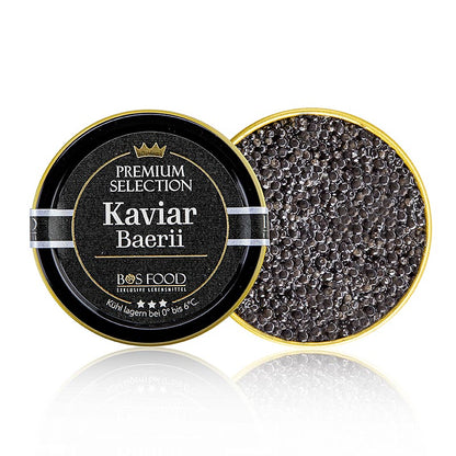 CHEF FOOD Premium Selection - Baerii-kaviar (baerii), akvakultur, uden konserver, 50 g