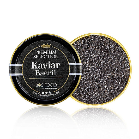 CHEF FOOD Premium Selection - Baerii-kaviar (baerii), akvakultur, uden konserver, 50 g
