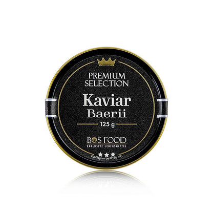 CHEF FOOD Premium Selection - Baerii-kaviar (baerii), akvakultur, uden konserver, 125 g