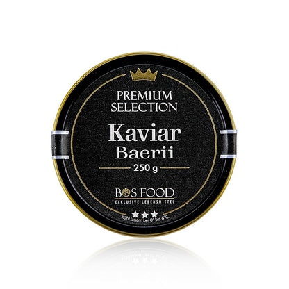 CHEF FOOD Premium Selection - Baerii-kaviar (baerii), akvakultur, uden konserver, 250 g