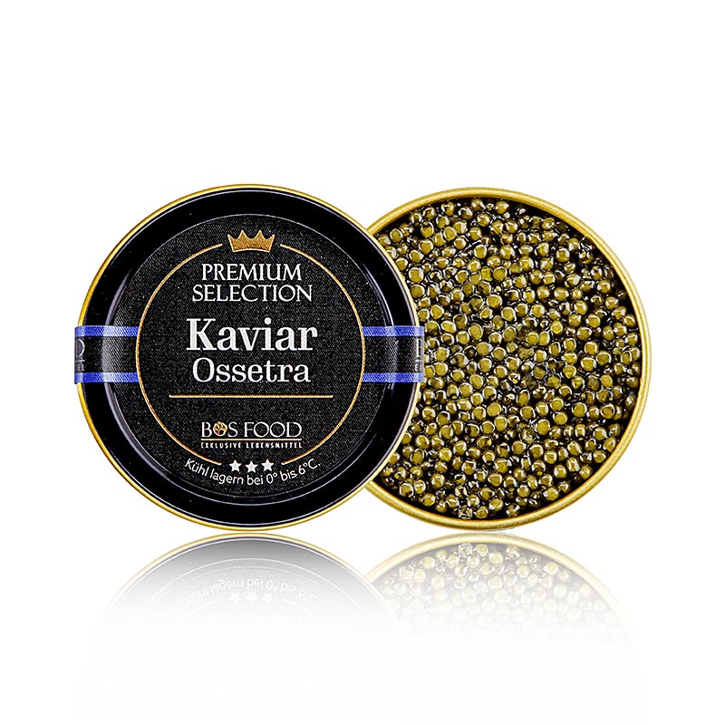 CHEF FOOD Premium Selection - Ossetra (gueldenstaedtii), akvakultur, uden konser, 30 g