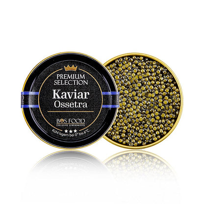 CHEF FOOD Premium Selection - Ossetra (gueldenstaedtii), akvakultur, uden konser, 30 g