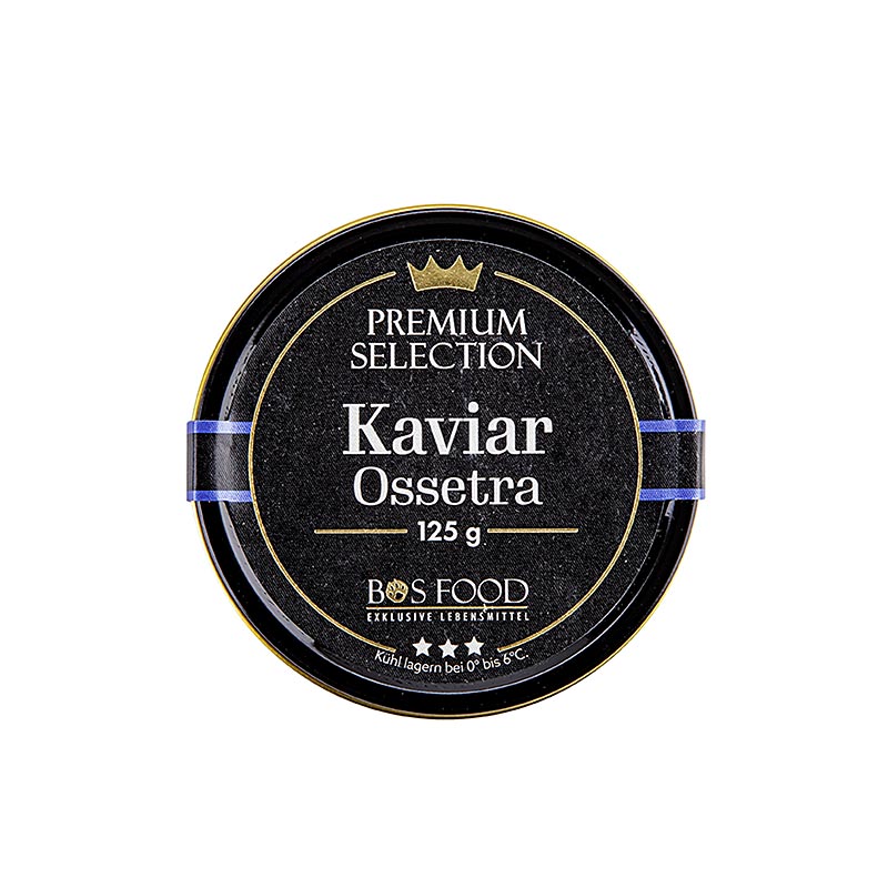 CHEF FOOD Premium Selection - Ossetra (gueldenstaedtii), akvakultur, uden konser, 125 g