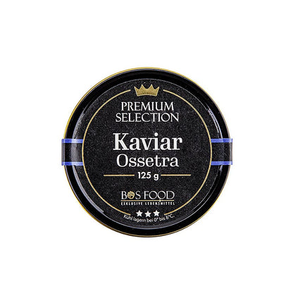 CHEF FOOD Premium Selection - Ossetra (gueldenstaedtii), akvakultur, uden konser, 125 g