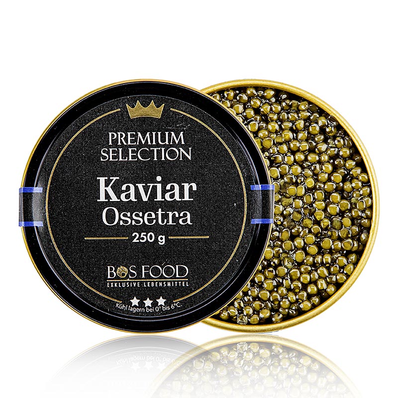 CHEF FOOD Premium Selection - Ossetra (gueldenstaedtii), akvakultur, uden konser, 250 g