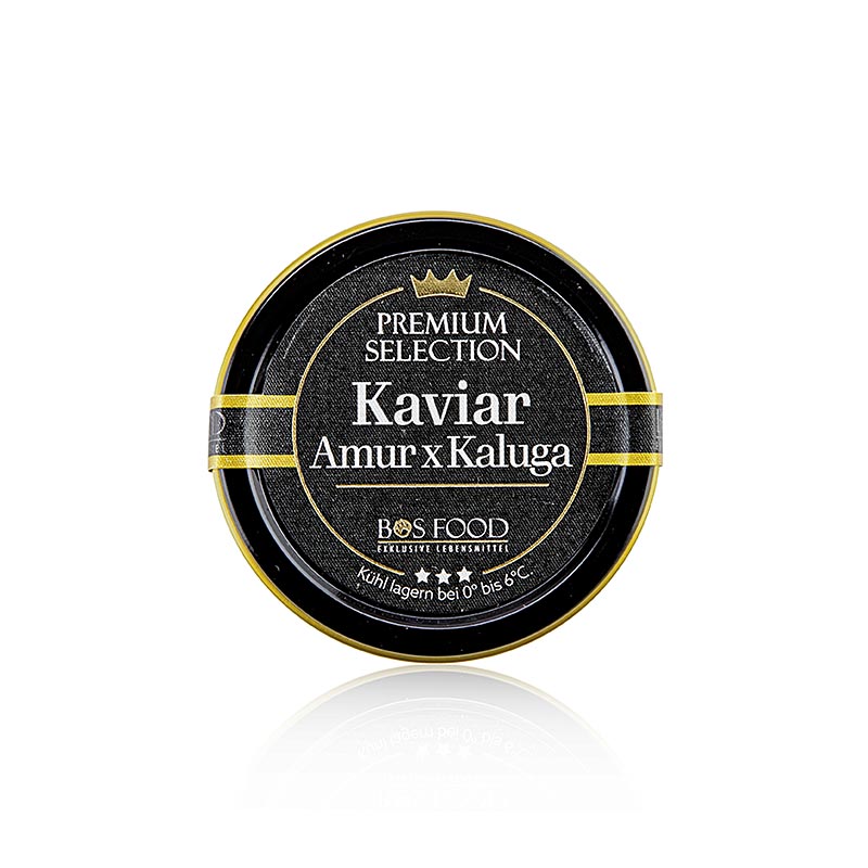 BOS FOOD Premium Selection - Krydsning Amur x Kaluga, akvakultur, uden konserver, 20 g