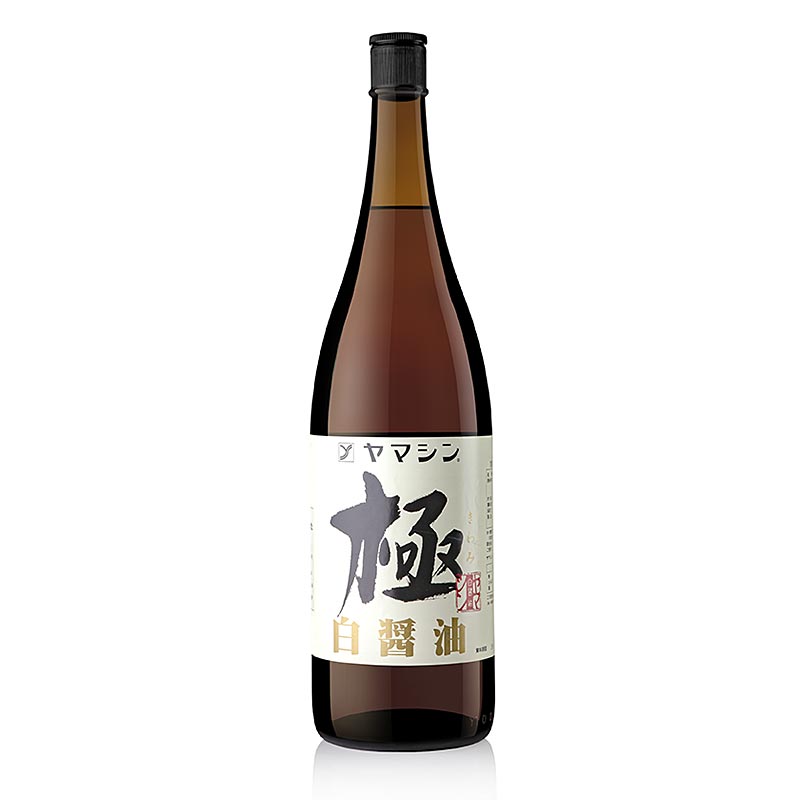 Shiro Shoyu – hvid Tamari-krydderisauce (sojasauce), 100 % hvede, Japan, 1,8 l
