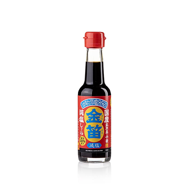 Genen-sojasovs, Shoyu, saltreduceret, Fueki, Japan, 150 ml