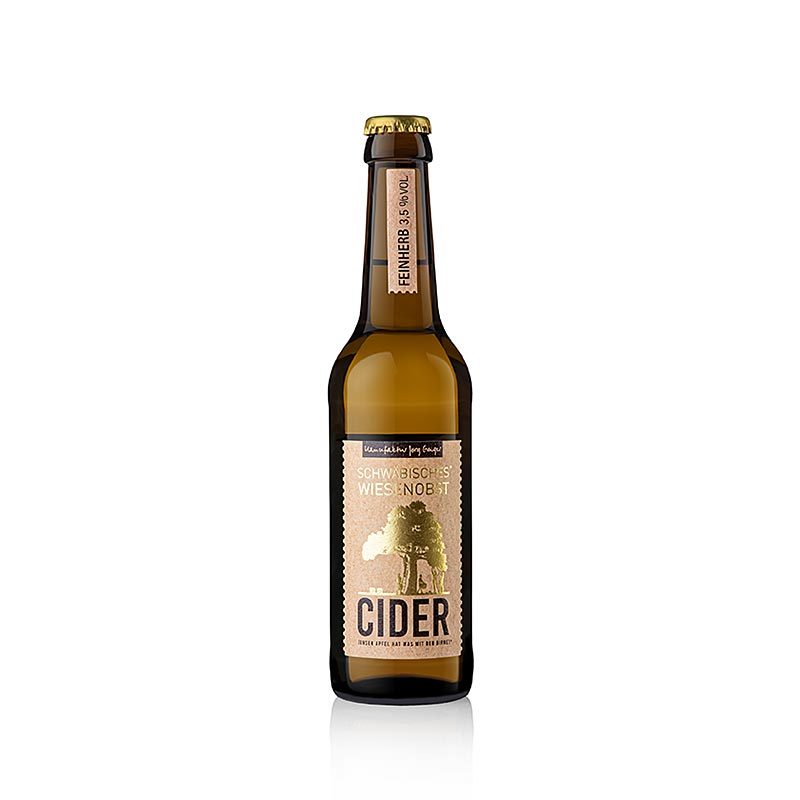 Jörg Geiger Schwäbischer Cider af æbler og pærer, let syrlig, 3,5 % vol., økolog