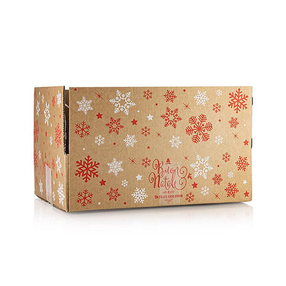 Forsendelseskasse "Christmas Time3", til 3 indlæg 425x278x105 mm, 1 stk
