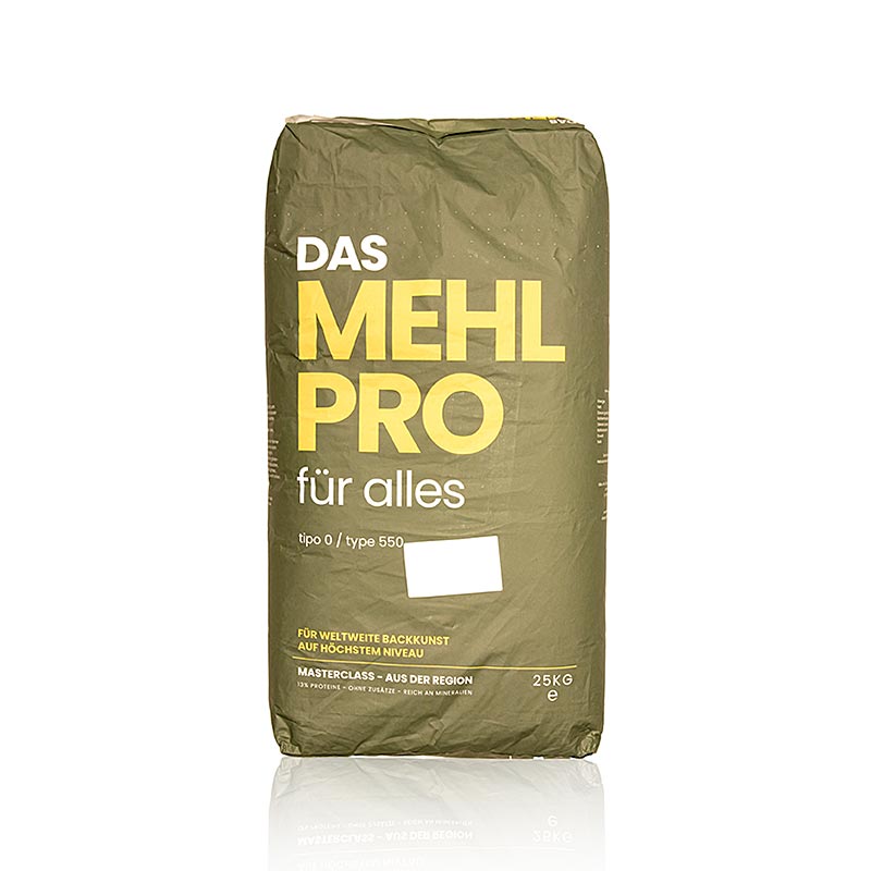 DAS MEHL PRO, Type 0/ Type 550, hvedemel til alt, Tyskland, 25 kg