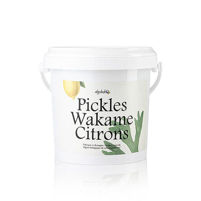 Pickles Wakame Citrons – Wakame-tang med citron, Algolesko, økologisk, 1 kg