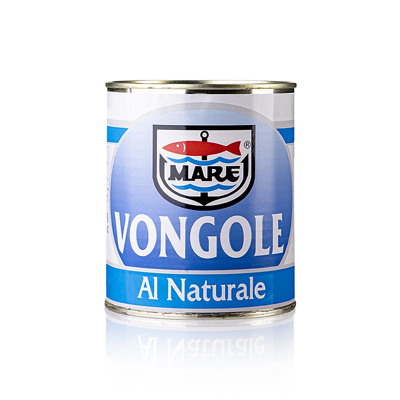 Vongole-muslinger (venusmuslinger), naturlige, Mare, 800 g
